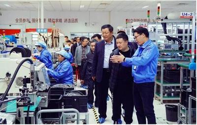 紡織行業領導專家蒞臨蘭寶科技園考察指導，共話技術服務新篇章